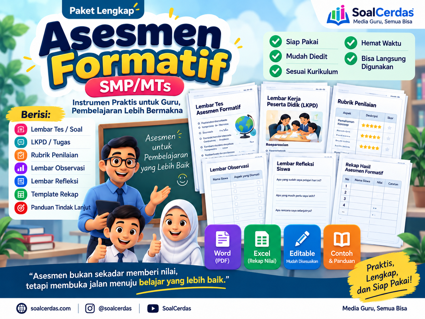 Cover Paket Asesmen Formatif